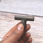 Handmade cast Iron Door Gate Knobs Pull Kitchen Hardware Vintage Style Lot Of 10 - Image 4