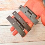 Vintage Rustic Iron Door Hinges Set of 2 – Handmade Farmhouse Hardware for Doors and Cabinets - Image 5