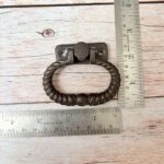 Vintage Twisted Rope Drawer Pulls | Cast Iron Cabinet Hardware 10 pcs lot - Image 3