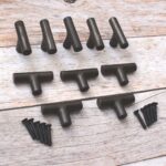 Handmade cast Iron Door Gate Knobs Pull Kitchen Hardware Vintage Style Lot Of 10 - Image 5