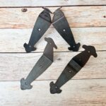 Rustic Metal L-Angle Corner Braces for Furniture & Wood Boxes 4 Pcs Lot - Image 6