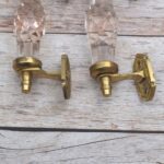 Vintage Pink Crystal Glass Door Handle – 6 Inch Antique Brass Pull Handle for Cabinets, Drawers & Furniture Hardware - Image 5