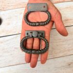 Vintage Twisted Rope Drawer Pulls | Cast Iron Cabinet Hardware 10 pcs lot - Image 5
