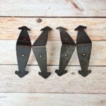 Rustic Metal L-Angle Corner Braces for Furniture & Wood Boxes 4 Pcs Lot - Image 5