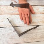 Rustic Metal L-Angle Corner Braces for Furniture & Wood Boxes 4 Pcs Lot - Image 4