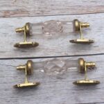 Vintage Pink Crystal Glass Door Handle – 6 Inch Antique Brass Pull Handle for Cabinets, Drawers & Furniture Hardware - Image 9