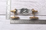 Vintage White Crystal Glass Door Handle – 6 Inch Antique Brass Pull Handle for Cabinets, Drawers & Furniture Hardware - Image 6