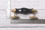 Vintage Black Crystal Glass Door Handle – Antique Brass Pull Handle for Cabinets, Drawers & Furniture 2 pcs - Image 3