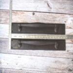 Rustic Iron Barn Door Pull Handle – 20 Inch Large Vintage Door Handle with Backplate for Sliding Doors & Gates 2 pcs Lot - Image 6
