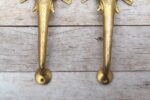 Handmade Brass Ganesha Door Handle Pair – Elephant Antique Temple Door Pull Hardware for Home & Pooja Room 2 PCS - Image 4