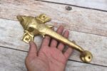 Handmade Brass Ganesha Door Handle Pair – Elephant Antique Temple Door Pull Hardware for Home & Pooja Room 2 PCS - Image 7