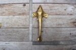 Handmade Brass Ganesha Door Handle Pair – Elephant Antique Temple Door Pull Hardware for Home & Pooja Room 2 PCS - Image 9
