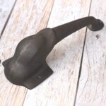 Elephant Head Cast Iron Door Handle – 11 Inch Rustic Antique Black Decorative Pull Handle for Doors, Gates & Barn Doors 1 Pcs - Image 7
