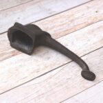 Elephant Head Cast Iron Door Handle – 11 Inch Rustic Antique Black Decorative Pull Handle for Doors, Gates & Barn Doors 1 Pcs - Image 3