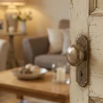 Antique Iron Door Handle