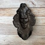 Vintage Cast Iron Devil Face Door Knocker – Gothic Entrance Door Knocker, Antique Style Heavy Duty Front Door Hardware, Rustic Medieval Home Decor - Image 7