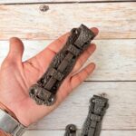 Vintage Iron Door Latch , Rustic Barrel Bolt Lock 2 pcs Lot - Image 7