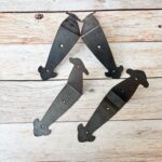 Rustic Metal L-Angle Corner Braces for Furniture & Wood Boxes 4 Pcs Lot - Image 4