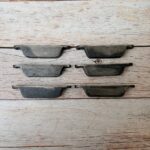 Vintage Cast Iron Cup Pull Handle Antique Drawer Pull, Rustic Cabinet Bin Handle, Farmhouse Dresser Cup Handle for Kitchen Cabinets & Furniture Lot of 6 - Image 2