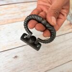 Vintage Twisted Rope Drawer Pulls | Cast Iron Cabinet Hardware 10 pcs lot - Image 4
