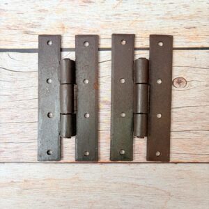 Vintage Door Hinges, Rustic Door Hinges, Antique Style Hinges, Farmhouse Hardware, Black Metal Hinges, Cabinet Door Hinges, Gate Hinges, Rustic Cabinet Hardware, Vintage Restoration Hardware, Decorative Door Hinges, Barn Door Hardware, Traditional Door Hinges.