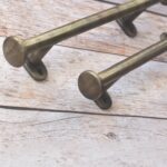 Premium Antique Iron Cabinet Pull Handle – Heavy Duty Rustic Drawer Handle for Kitchen Cabinets, Wardrobes, Dressers & Furniture (Pack of 2) - Image 6