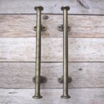 Premium Antique Iron Cabinet Pull Handle – Heavy Duty Rustic Drawer Handle for Kitchen Cabinets, Wardrobes, Dressers & Furniture (Pack of 2) - Image 3
