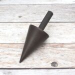 Solid Steel Cone Mandrel Hardy Tool for Anvil Blacksmith Metal Forming Cone Stake