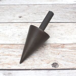 Solid Steel Cone Mandrel Hardy Tool for Anvil Blacksmith Metal Forming Cone Stake