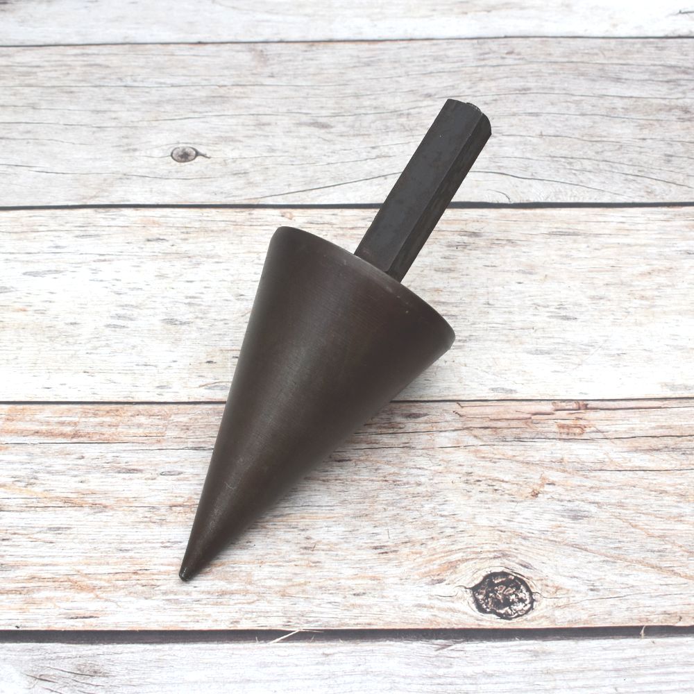 Solid Steel Cone Mandrel Hardy Tool for Anvil Blacksmith Metal Forming Cone Stake
