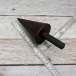 Solid Steel Cone Mandrel Hardy Tool for Anvil | Blacksmith Cone Stake for Metal Forming