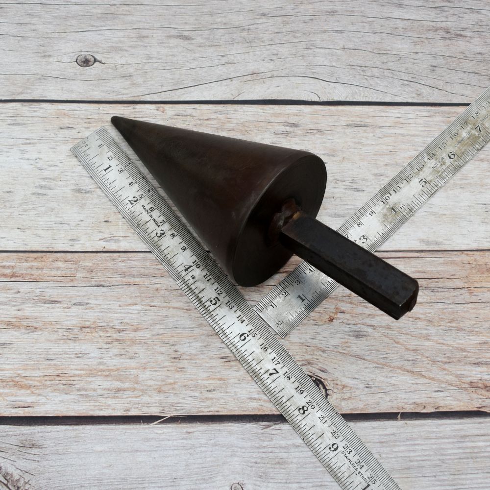 Solid Steel Cone Mandrel Hardy Tool for Anvil | Blacksmith Cone Stake for Metal Forming