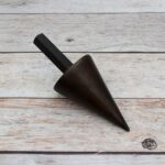 Solid Steel Cone Mandrel Hardy Tool for Anvil Blacksmith Metal Forming Cone Stake