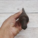 Solid Steel Tapered Cone Anvil Stake with Square Shank for Ring Forming, Metal Shaping, Jewelry Making, Blacksmithing, and Silversmithing