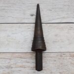 Solid Steel Tapered Cone Anvil Stake with Square Shank for Ring Forming, Metal Shaping, Jewelry Making, Blacksmithing, and Silversmithing
