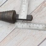 Solid Steel Tapered Cone Anvil Stake with Square Shank for Ring Forming, Metal Shaping, Jewelry Making, Blacksmithing, and Silversmithing