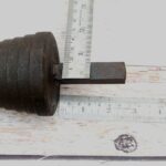 Vintage Silversmith blacksmith hardy Stepped cone Hard steel anvil - Image 2