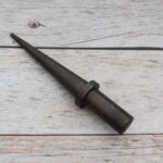 Premium steel tapered cone mandrel stake for ring sizing, jewelry making, blacksmithing, and precision metal forming.