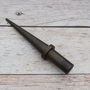 Premium steel tapered cone mandrel stake for ring sizing, jewelry making, blacksmithing, and precision metal forming.