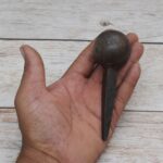 stump anvil blacksmith ball hardy Vintage gunsmith silversmith mushroom Iron anvil tool - Image 3