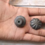 Rustic Cast Iron Pumpkin Cabinet Knob – Antique Black Round Drawer Knob for Cabinets, Cupboards & Furniture 10 Pcs Lot - Image 3