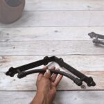 Rustic Cast Iron Shelf Brackets | Heavy Duty Wall Supports 2 Pcs Lot - Image 4