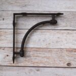 Rustic Cast Iron Shelf Brackets | Heavy Duty Wall Supports 2 Pcs Lot - Image 8
