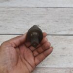 Solid steel stepped cone mandrel hardy tool for anvil used for ring sizing, tube expanding, jewelry making, blacksmithing, and metal forming.