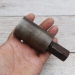 Round Hardy Tool Stake Holder | Blacksmith Anvil Tool Accessory | Vintage Hand Forging Tool - Image 4