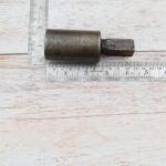 Round Hardy Tool Stake Holder | Blacksmith Anvil Tool Accessory | Vintage Hand Forging Tool - Image 2
