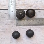 Vintage Cast Iron Floral Cabinet Knobs – Set of 10 with Mounting Screws