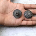 Vintage Cast Iron Round Cabinet Knob – Antique Black Decorative Furniture Knob 10 Pcs Lot - Image 7
