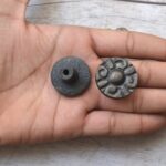 Set of 10 Vintage Cast Iron Cabinet Knobs – Rustic Round Drawer Knobs for Cabinets, Dressers, Wardrobes & Furniture - Image 7