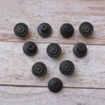 Premium Cast Iron • Rustic Antique Finish • Set of 10